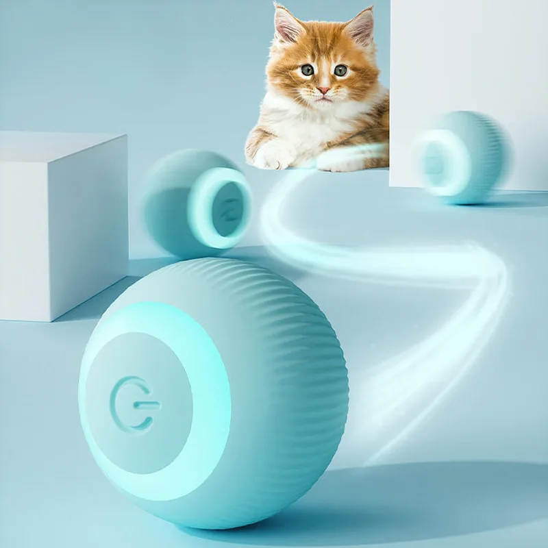 Interactive Cat Toy - Cat Interactive Ball Smart Cat Toys