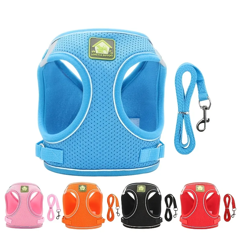 No Pull Dog Harness - Reflective Pet Harness And Leash Set