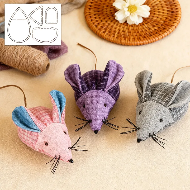 Pet Supplies Delivery - YOMDID 1pc Handmade Mouse Sewing Template