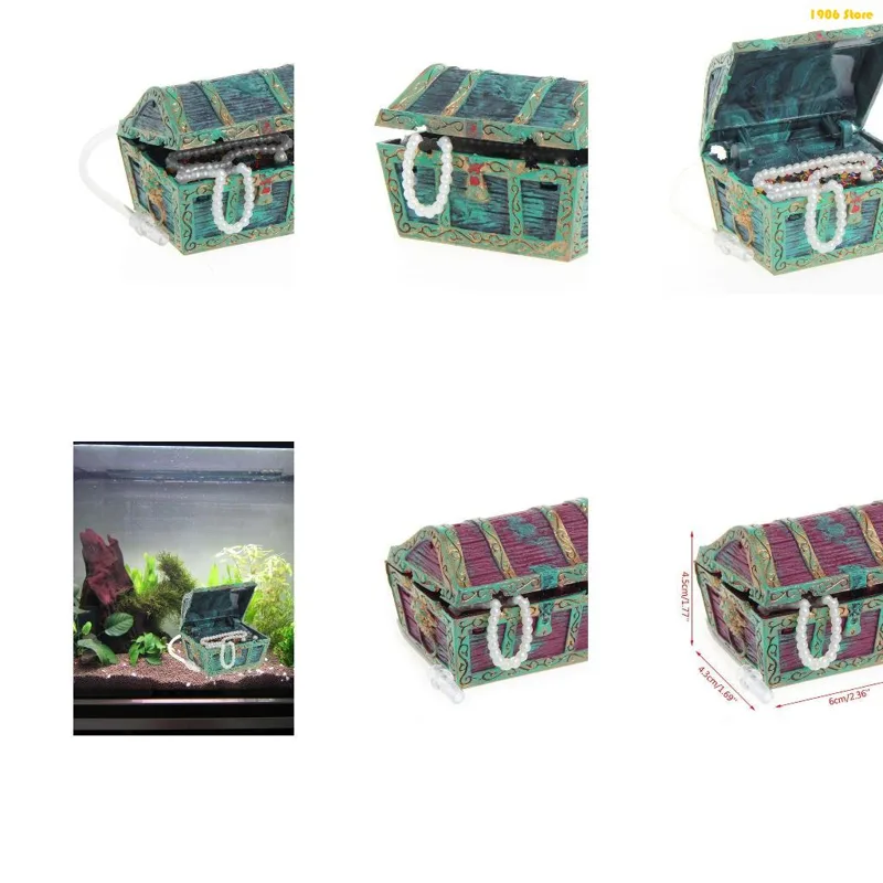 Pet X Supplies & Tack Grooming - U1JB Aquarium Resin Decorations Small Jewelry