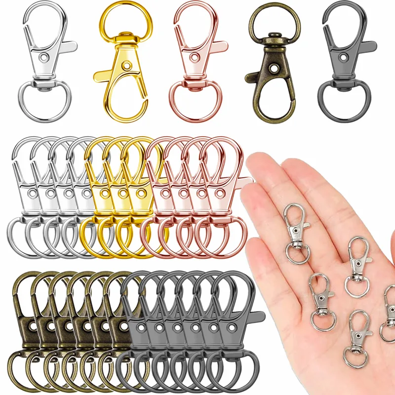 Pet Supplies Delivery - 15/35pcs Keychain lobster claw buckle accessory,