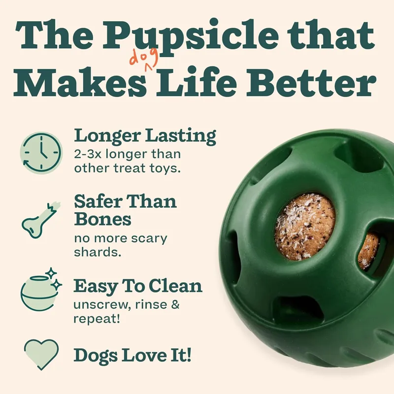 Dog Muzzle Silicone - Summer pet cooling homemade snack plate,