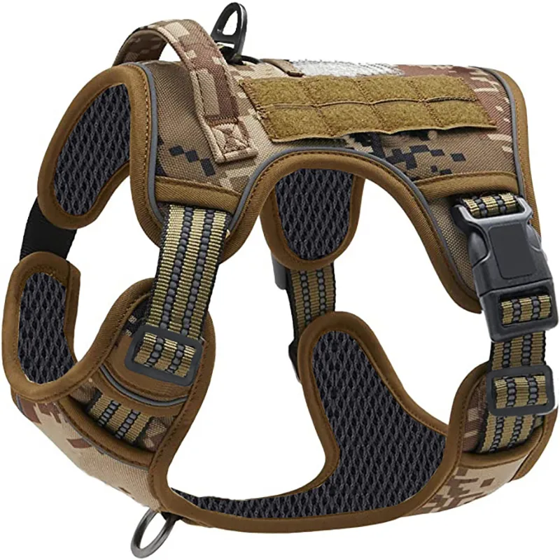 No Pull Dog Harness - Military Tactical Dog Harness No Pull