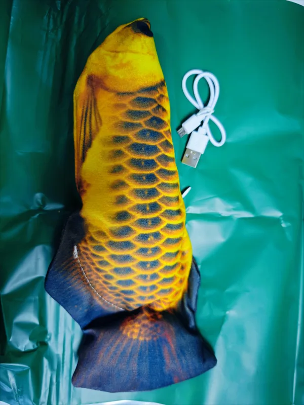 Interactive Cat Toy - Pet Cat Toy Simulation Electric Fish