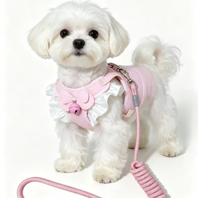 Cartoon Pet Harness and Leash  - No Pull Dog Harness 评论和价格