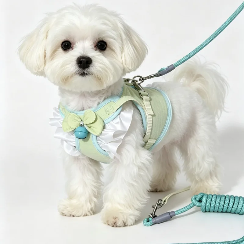 Cartoon Pet Harness and Leash  - No Pull Dog Harness 评论和价格