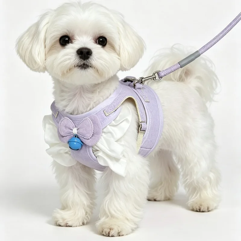 Cartoon Pet Harness and Leash  - No Pull Dog Harness 评论和价格