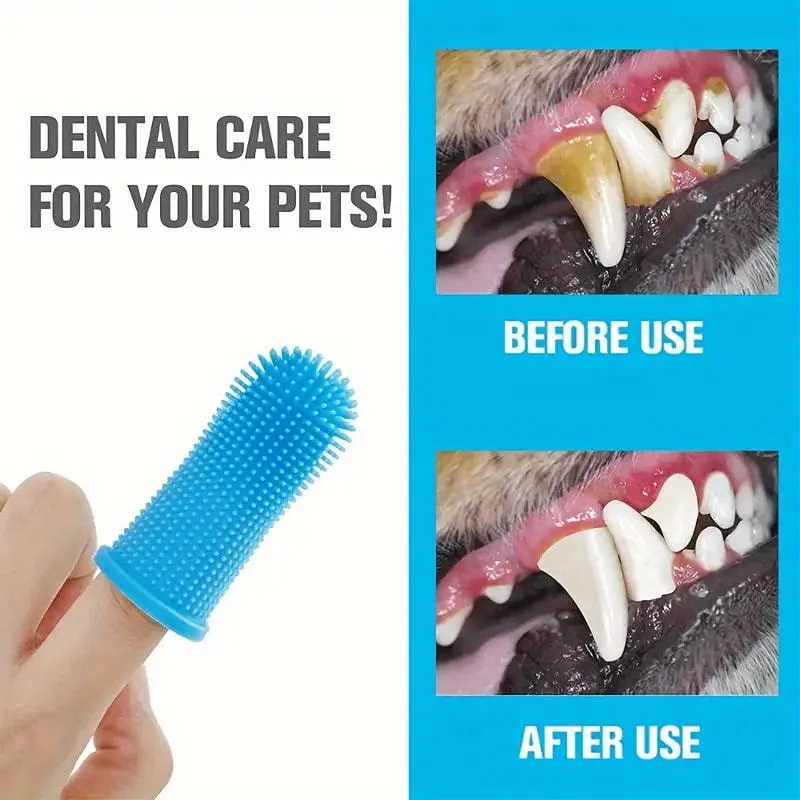 3PCS Dental Cleaning Dog Teeth - Dog Muzzle Silicone 评论和价格