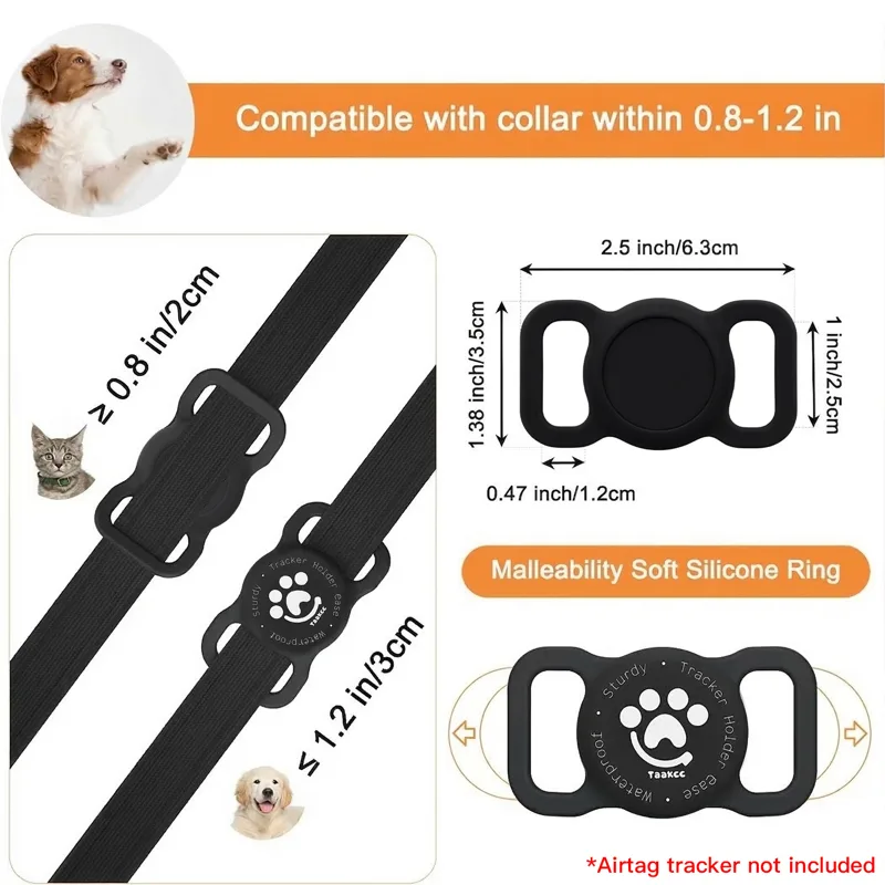 TAAKCC IP68 Waterpoof Dog Airt - Dog Muzzle Silicone 评论和价格