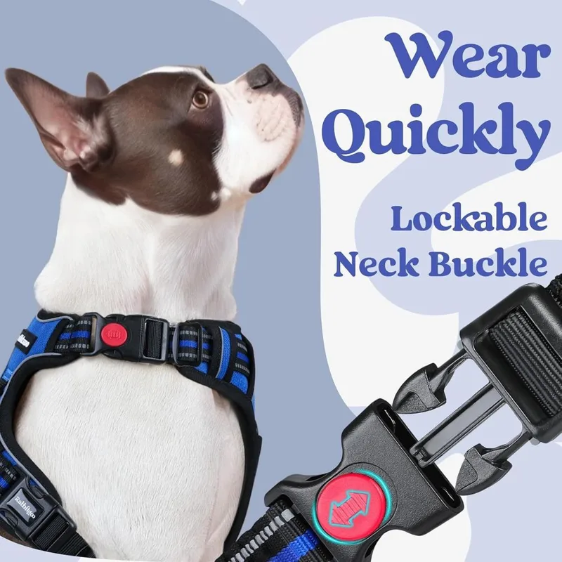 Medium Sized Dog Harness, Easy - No Pull Dog Harness 评论和价格