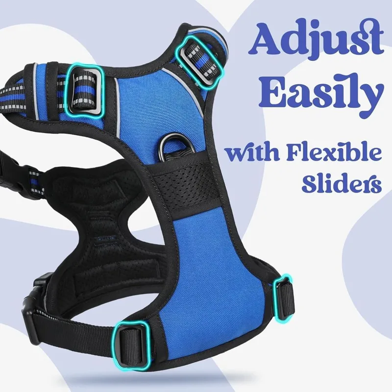 Medium Sized Dog Harness, Easy - No Pull Dog Harness 评论和价格