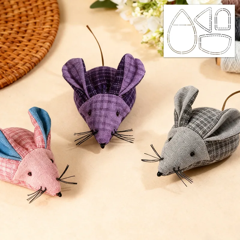 YOMDID 1pc Handmade Mouse Sewi - Pet Supplies Delivery 评论和价格