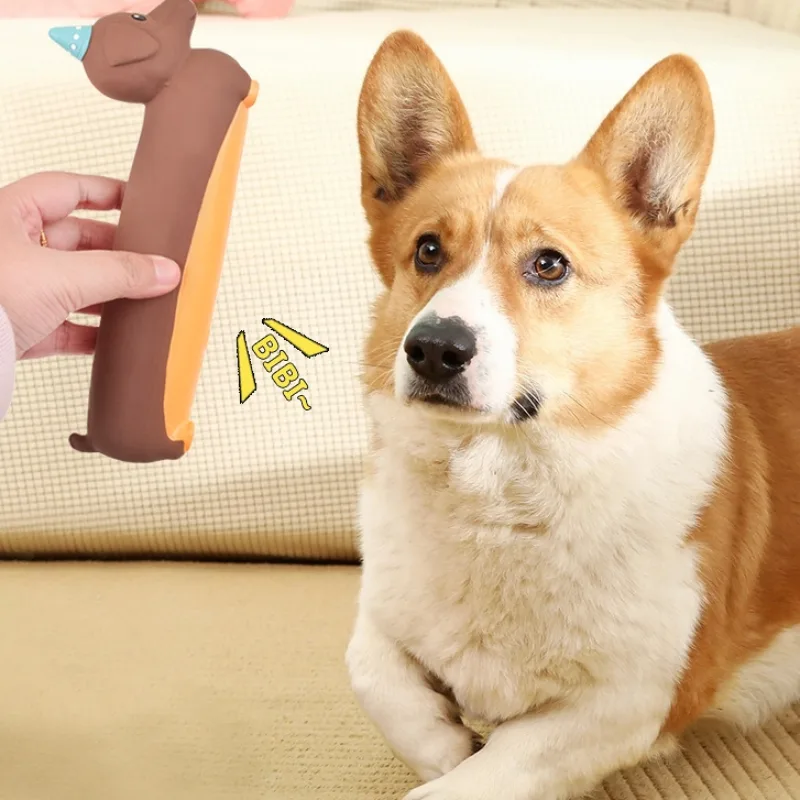 Dog Chewing Toy Simulated Dach - Dog Muzzle Silicone 评论和价格