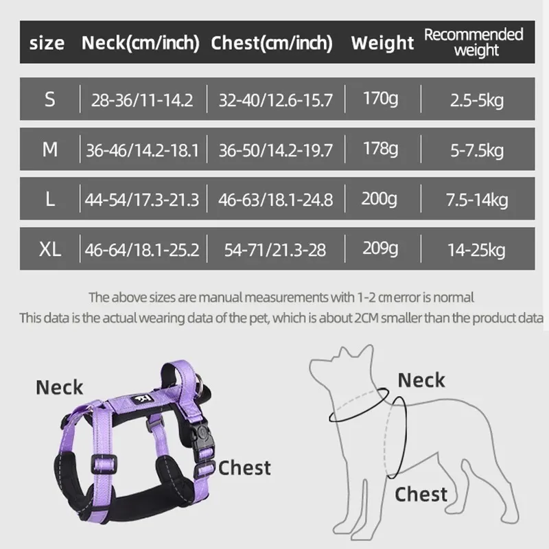New Pet Dog Harness No-pull Do - No Pull Dog Harness 评论和价格