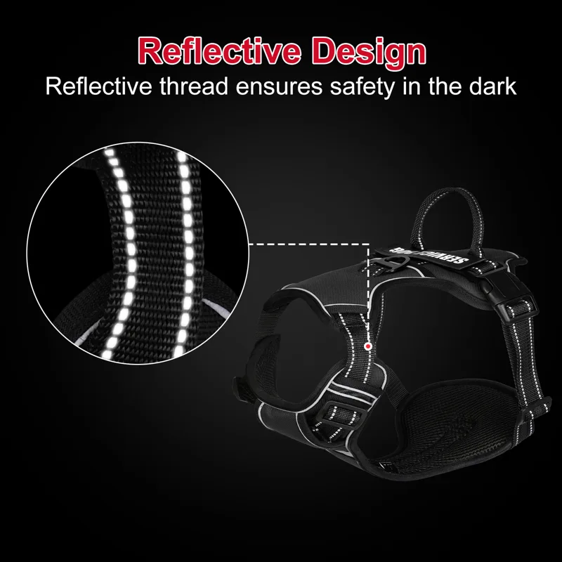 Nylon Adjustable Dog Harness N - No Pull Dog Harness 评论和价格