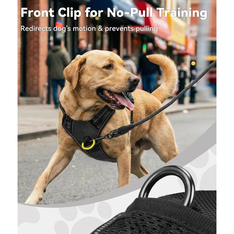 No Pull Dog Harness, Medium Si - No Pull Dog Harness 评论和价格