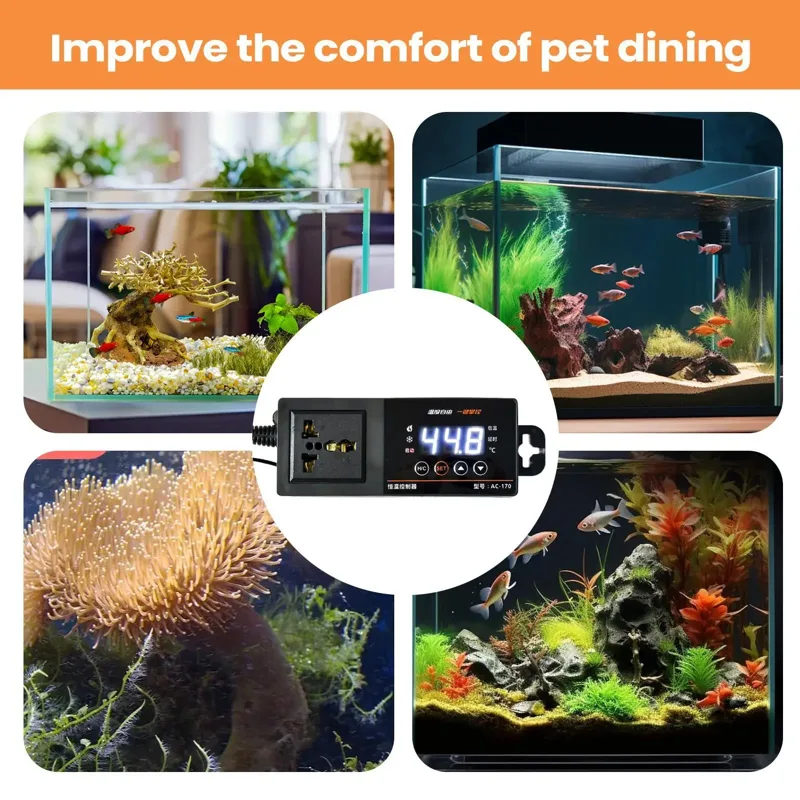 Thermostat For Reptile Tank LE - Pet Supplies Uk 评论和价格