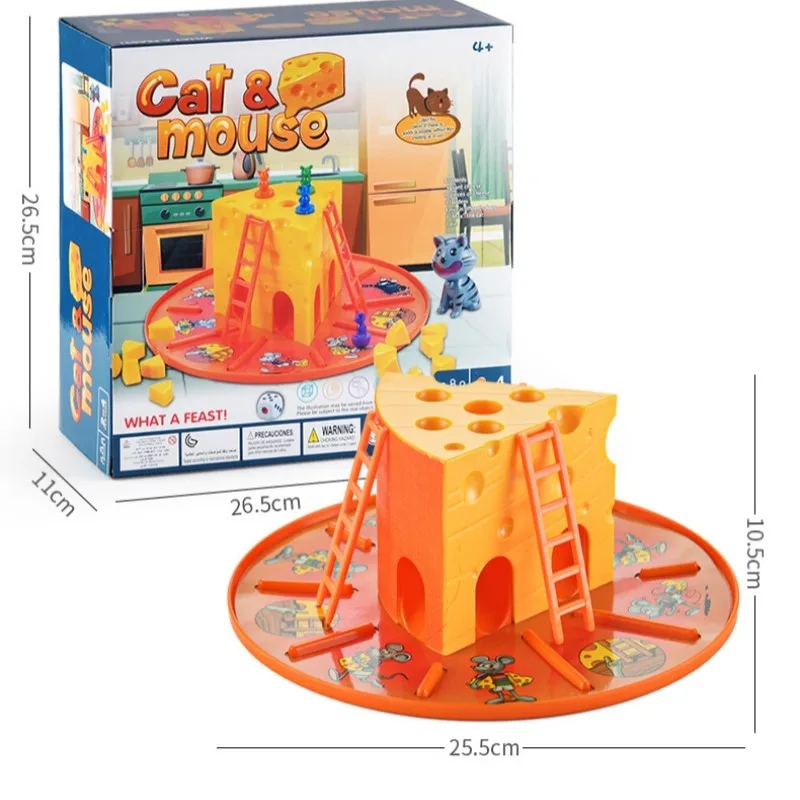 Cat and Mouse Cake Cheese Boar - Interactive Cat Toy 评论和价格