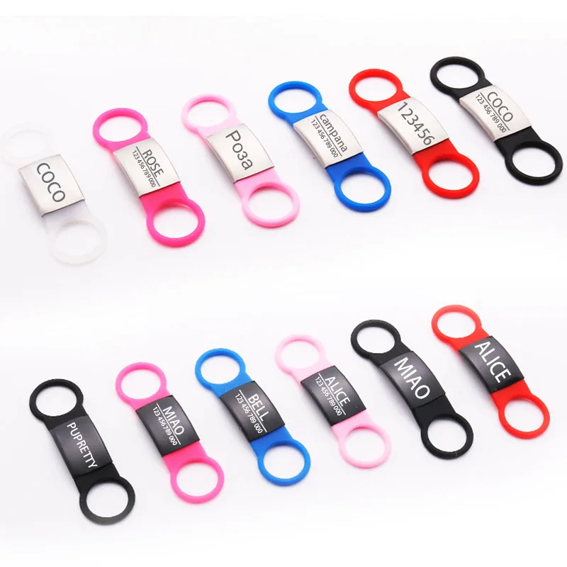 Pet Dog Tag Silicone Stainless - Dog Muzzle Silicone 评论和价格