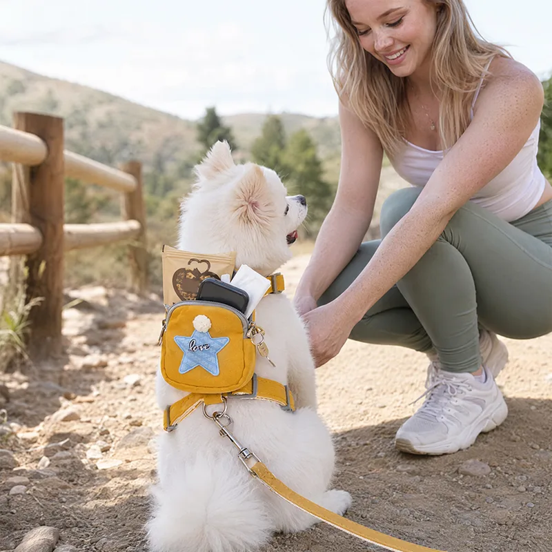 Dog Harness with Detachable Ba - No Pull Dog Harness 评论和价格