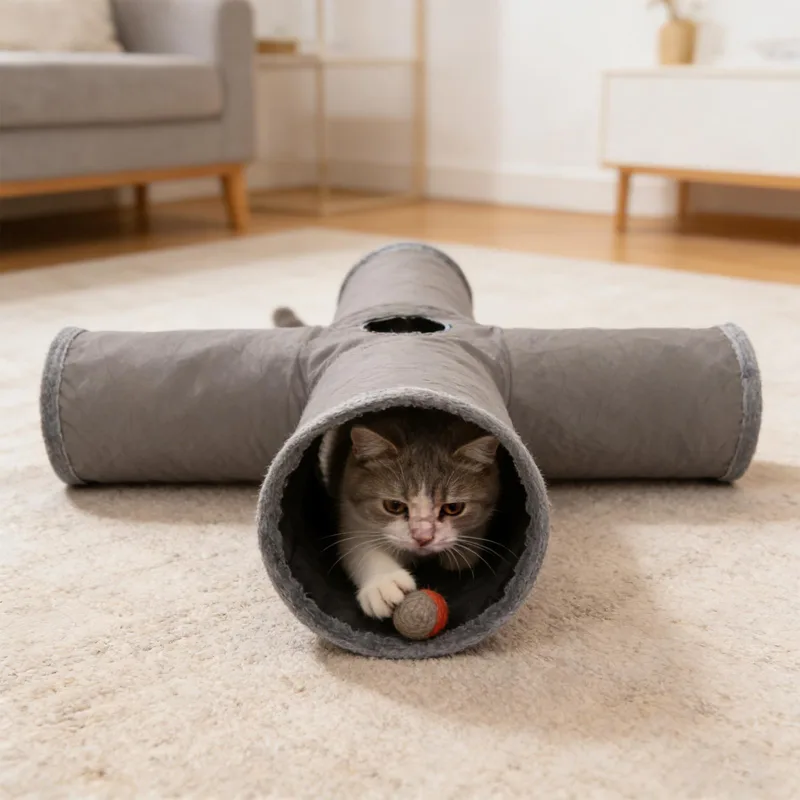 Tunnels For Indoor Cats Maze P - Interactive Cat Toy 评论和价格