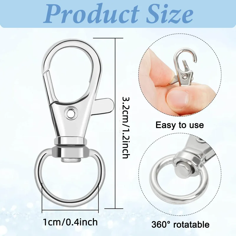 15/35pcs Keychain lobster claw - Pet Supplies Delivery 评论和价格