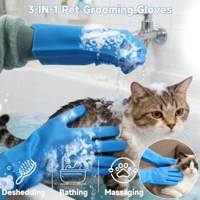3PCS Dog Bath Supplies, Dog Ba - Pet X Supplies & Tack Grooming 评论和价格