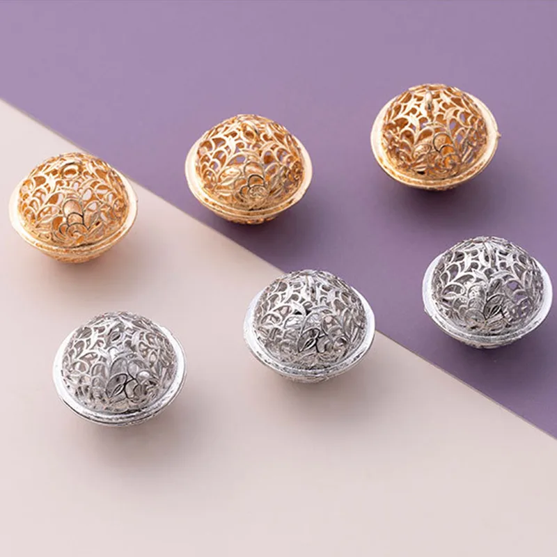 5Pcs Metal Hollow-Out Floral C - Pet Supplies Delivery 评论和价格