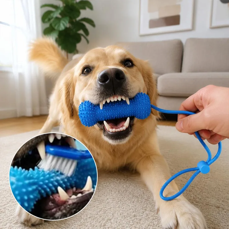 Pet Toys Durable Teeth Cleanin - Dog Muzzle Silicone 评论和价格