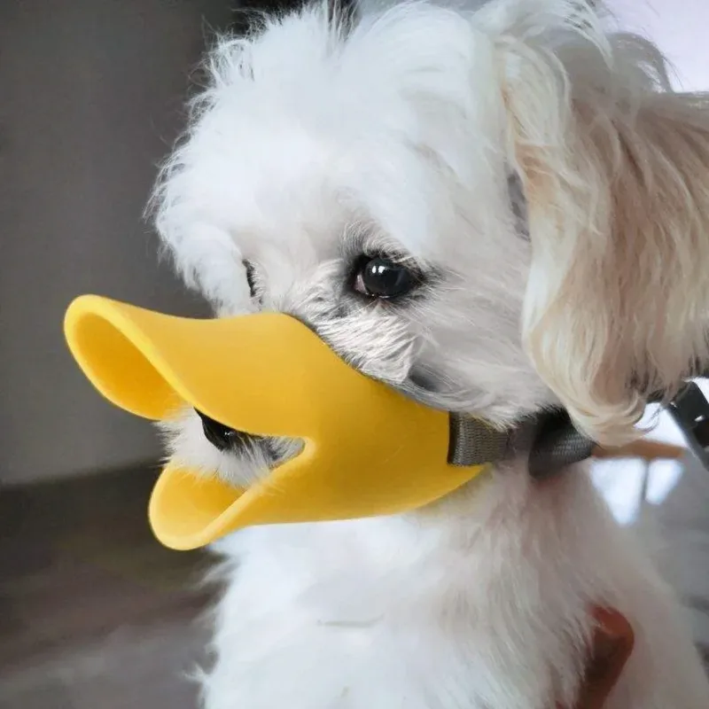 Dog Silicone Duck Muzzle For P - Dog Muzzle Silicone 评论和价格