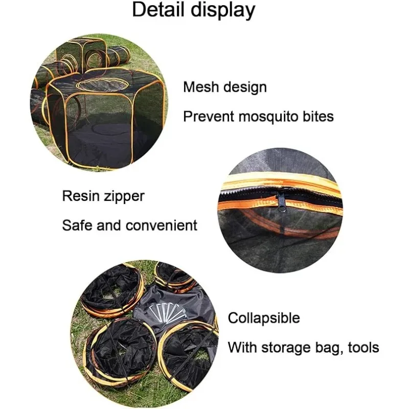 6-in-1 Tent Cat Enclosures wit - Interactive Cat Toy 评论和价格