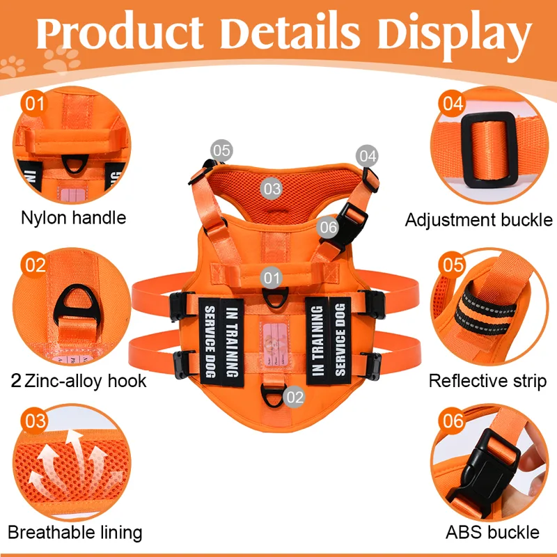 Service Dog Vest No Pull Dog H - No Pull Dog Harness 评论和价格