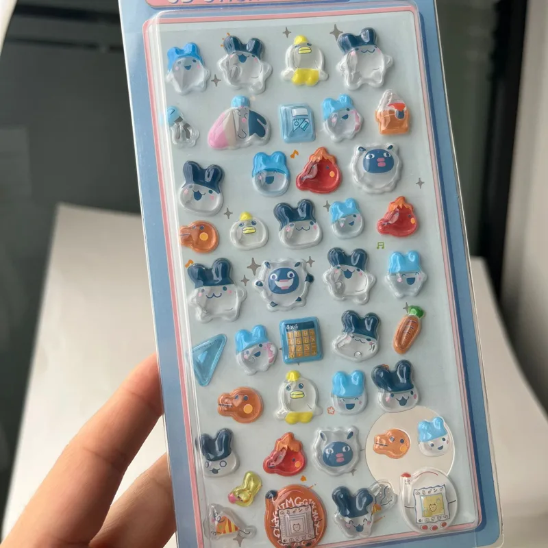 Cute Tamagotchi 3D Puffy Stick - Pet Supplies Delivery 评论和价格