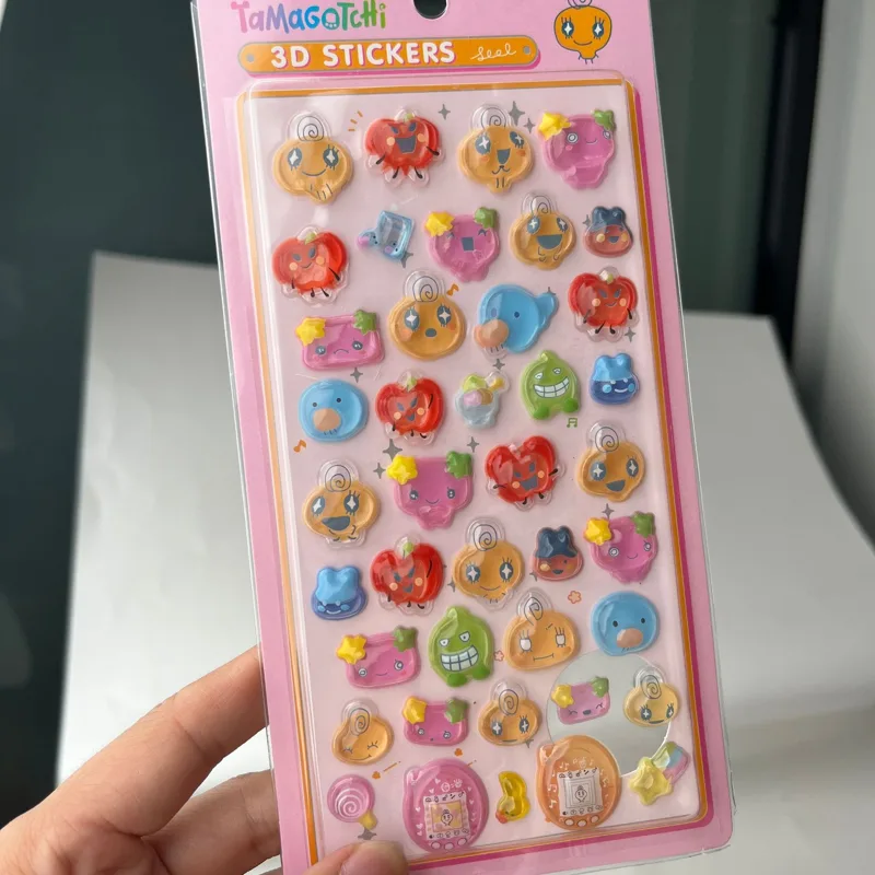 Cute Tamagotchi 3D Puffy Stick - Pet Supplies Delivery 评论和价格