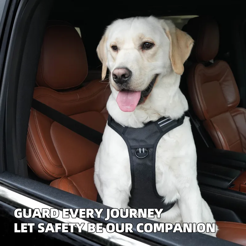 Car Safety Dog Harness for Med - No Pull Dog Harness 评论和价格