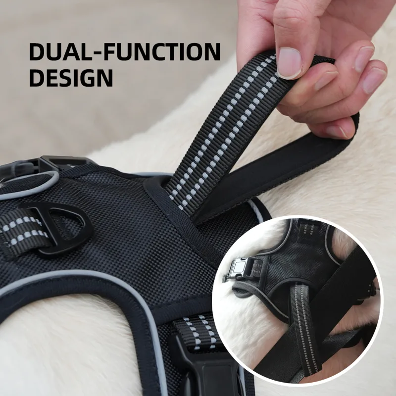 Car Safety Dog Harness for Med - No Pull Dog Harness 评论和价格